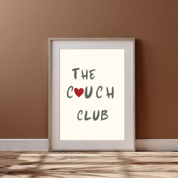 Couch Club Wall Art - Image 2