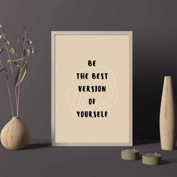 Motivational Quote Wall Art - Image 4