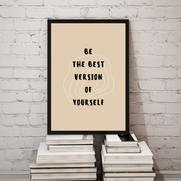 Motivational Quote Wall Art - Image 3