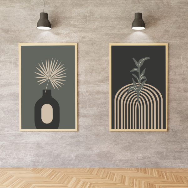 14 Abstract Boho Wall Art - Image 6