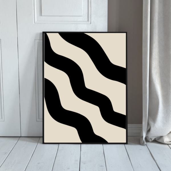 Abstract Boho Wall Art - Image 2