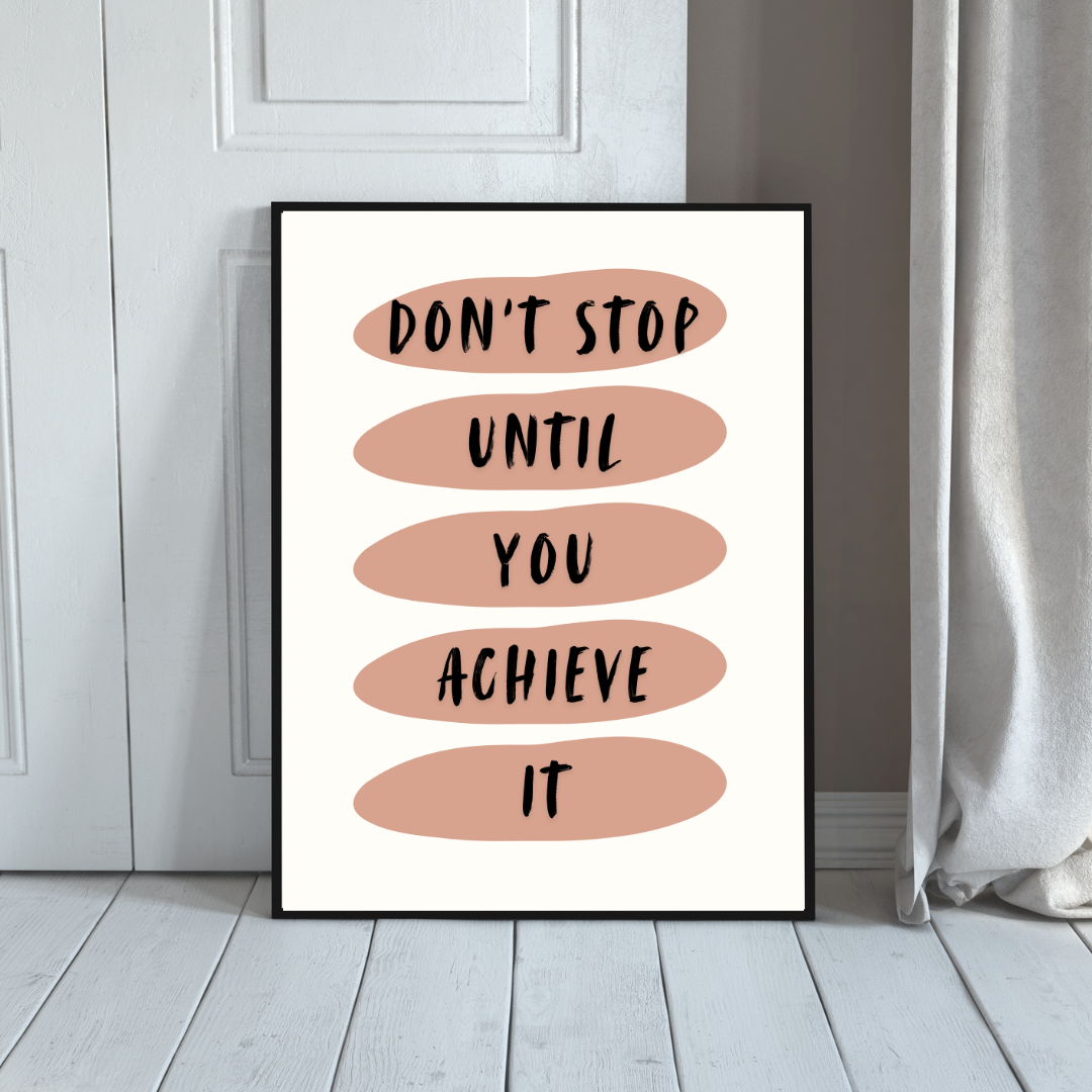 motivational wall art