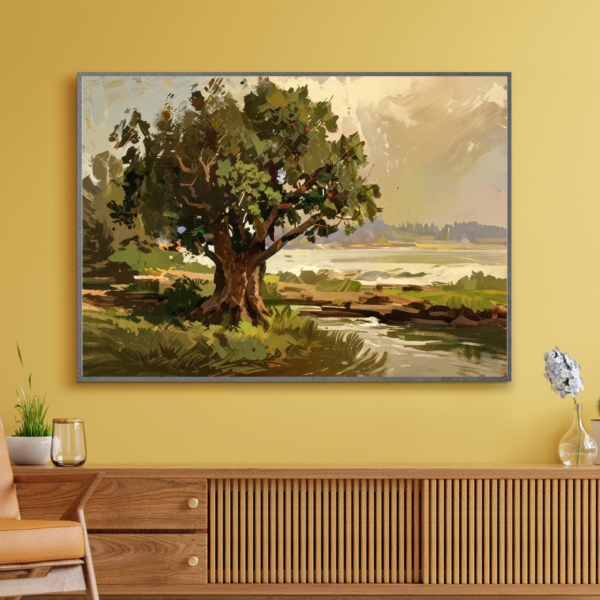 Vintage Tree Wall Art - Image 2