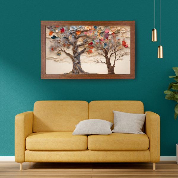 Abstract Tree Wall Art - Image 2